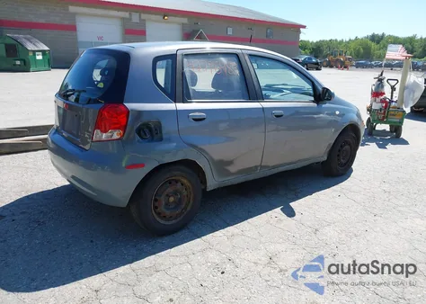 2008 Chevrolet Aveo 5 Special Value из США, поврежденный, VIN KL1TD66658B224260